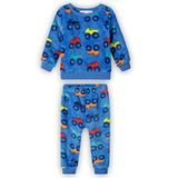 Pijama din fleece pentru băieți, Minoti, 15pj 13, albastru