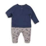 Set din bumbac pentru băieți cu hanorac și pantaloni de trening, Minoti, AWESOME 5, băiat Set din bumbac pentru băieți cu hanorac și pantaloni de trening, Minoti, AWESOME 5, băiat