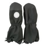 rukavice dětské softshellové palcové, Pidilidi, PD1128-10, černá