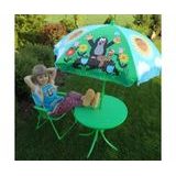 Grădină Set Mole Scaune + Table + Umbrelă, Bine ați venit, 170401 Scooter Primo Foldable Deep Pink, Globber, W012664