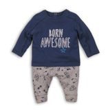 Set din bumbac pentru băieți cu hanorac și pantaloni de trening, Minoti, AWESOME 5, băiat Set din bumbac pentru băieți cu hanorac și pantaloni de trening, Minoti, AWESOME 5, băiat