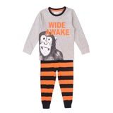 Pijamale pentru băieți Space, Minoti, KB PYJ 24, portocaliu