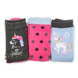 FUNNY dievčenské ponožky - 3pack, Pidilidi, PD0134-01, dievča