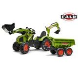 Tractor cu pedale Claas Axos cu încărcător, excavator și ataș, Falk, W011264