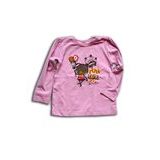 tričko dievčenské, dlhý rukáv, Wendee, OZKB102579-0, růžová
