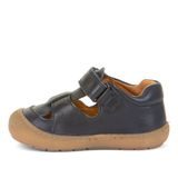Gyermek szandál OLLIE sötétkék Froddo G2150186 sötétkék Fiú mezítlábas szandál ELASTIC barna Froddo G3150262-3 barna