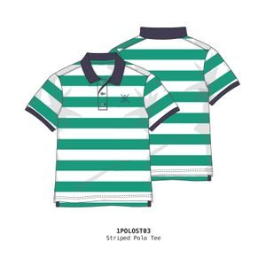 Tričko chlapecké Polo s krátkým rukávem, Minoti, 1POLOST 3, zelená