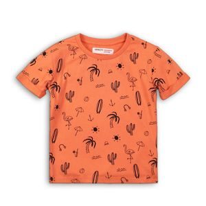 Tričko chlapecké s krátkým rukávem, Minoti, TB TSHIRT 6, oranžová