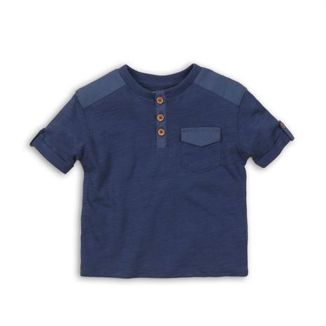 Tričko chlapčenské s krátkym rukávom, Minoti, CACTUS 7, modrá