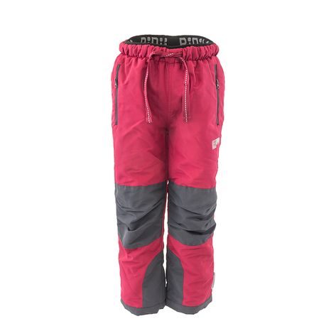 kalhoty sportovní outdoorové, podšité fleezovou podšívkou, Pidilidi, PD1121-16, vínová