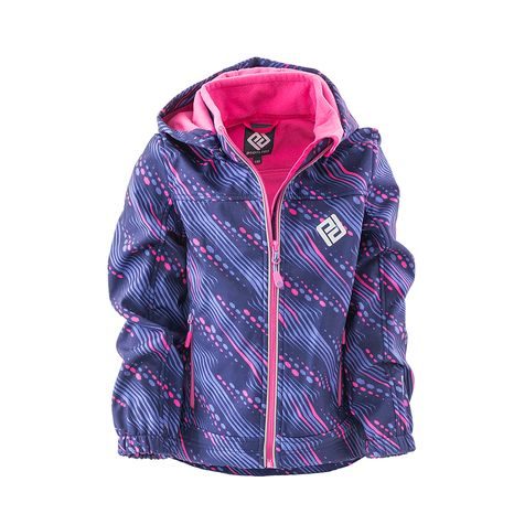 Jachetă softshell cu glugă pentru fete, Pidilidi, PD1102-01, roz