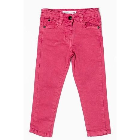 Kalhoty dívčí, Minoti, GLITTER 9, růžová