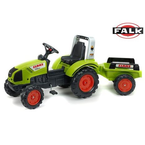 Traktor šlapací Claas Arion 430 s vlečkou, Falk, W012719