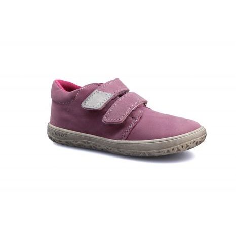 dievčenská celoročná barefoot obuv J-B1/M/V pink, jonap