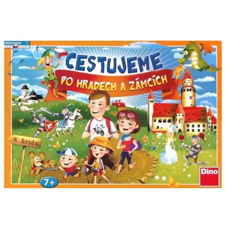 Hra - Cestujeme po hradech a zámcích, Dino Hry, W563181