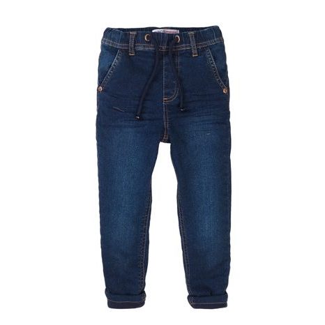Kalhoty chlapecké podšité džínové s elastanem, Minoti, 7BLINEDJN 2, modrá