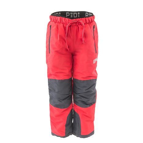 kalhoty sportovní outdoorové, podšité fleezovou podšívkou, Pidilidi, PD1121-08, červená
