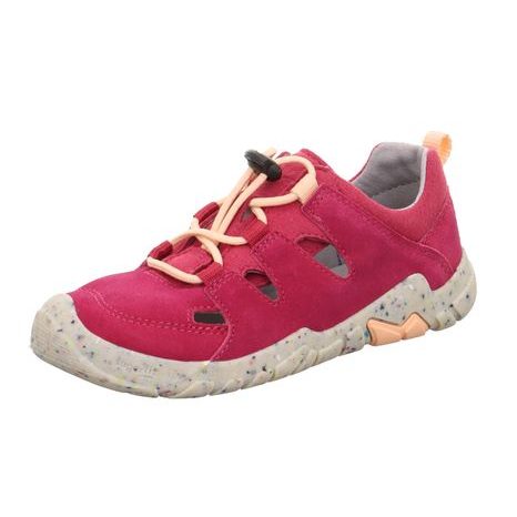 Dievčenská celoročná obuv Barefit TRACE, Superfit, 1-006037-5000, červená