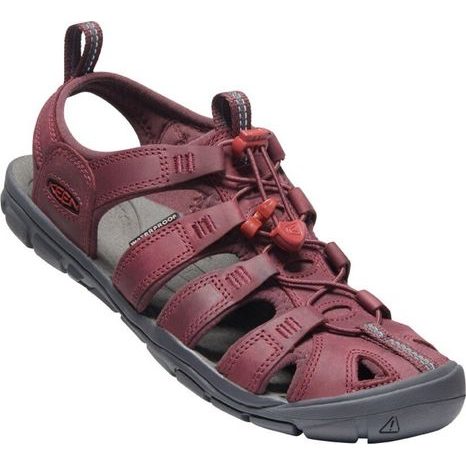 Sandale Clearwater CNX Leather W wine/red dahlia, Keen, 1025088, violet