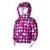 bunda zimní s kožíškem, Pidilidi, PD979, růžová