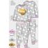Pijamale pentru fetițe, Minoti, SLEEPOVER 3, gri