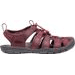 SANDALE CLEARWATER CNX LEATHER W WINE/RED DAHLIA, KEEN, 1025088, VIOLET - FEMEI