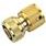 Złączka ogrodowa mosiężna - szybkozłączka 1/2" HECHT 08010C