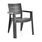 HECHT ANEGADA GRAPHITE CHAIR - krzesło