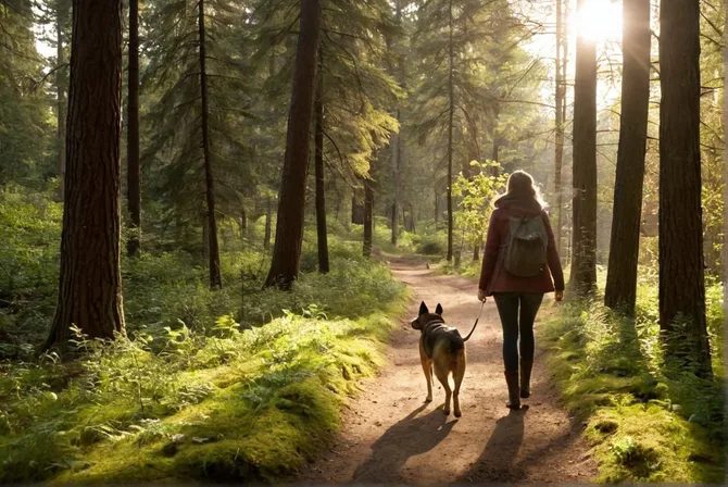 Jak bezpiecznie zabrać psa na wycieczki przyrodnicze