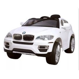 BMWX 6-WHITE - Akkumulátoros gyerek autó