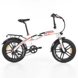 HECHT COMPOS XL WHITE - Elektromos kerékpár, összecsukható