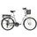 HECHT PRIME WHITE - Elektromos kerékpár+kosár