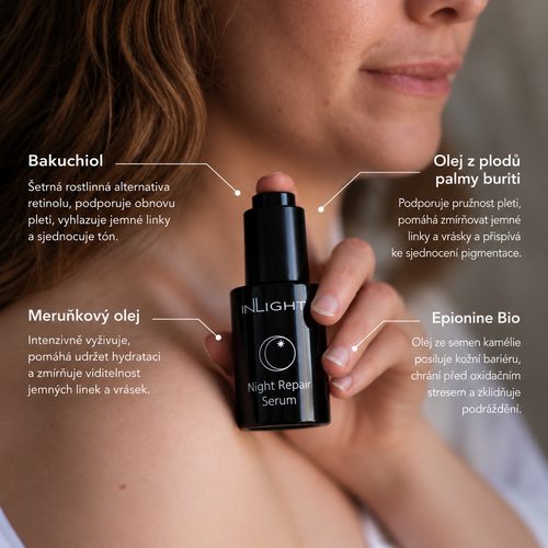 Inlight Bio Noční omlazující a regenerační sérum 15ml (tester)
