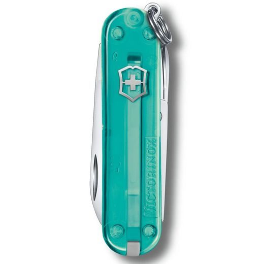 NŮŽ VICTORINOX CLASSIC SD TRANSPARENT COLORS TROPICAL SURF - KAPESNÍ NOŽE - PŘÍSLUŠENSTVÍ