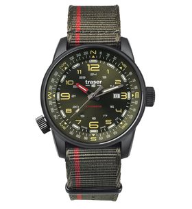 TRASER P68 PATHFINDER AUTOMATIC GREEN NATO - TACTICAL - HODINKY