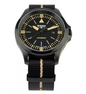 TRASER P67 OFFICER PRO AUTOMATIC BLACK/YELLOW NATO - HERITAGE - HODINKY
