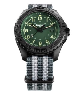 TRASER P96 OUTDOOR PIONEER EVOLUTION GREEN NATO - SPORT - HODINKY