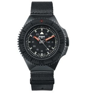 TRASER P69 BLACK STEALTH BLACK NATO - TACTICAL - HODINKY