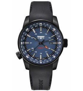 TRASER P68 PATHFINDER GMT BLUE PRYŽ - TACTICAL - HODINKY