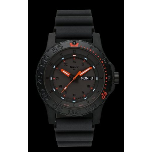 TRASER P6600 RED COMBAT PRYŽ - TACTICAL - HODINKY