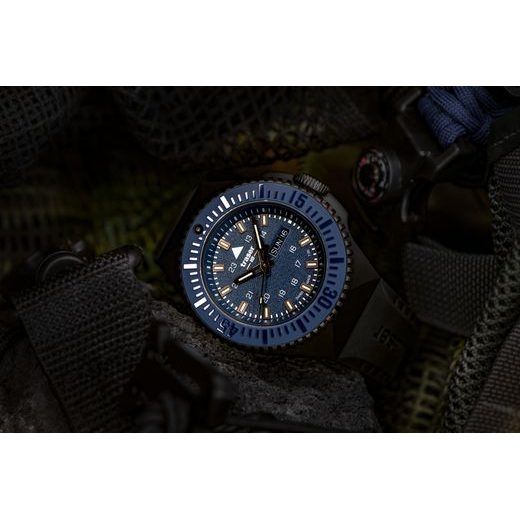 TRASER P69 BLACK STEALTH BLUE PRYŽ - TACTICAL - HODINKY