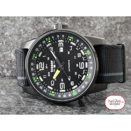 TRASER P68 PATHFINDER AUTOMATIC BLACK NATO - TACTICAL - HODINKY