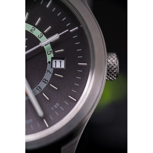 TRASER AURORA GMT SILVER - KŮŽE - CLASSIC - HODINKY