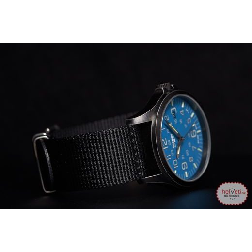 TRASER P67 OFFICER PRO GUNMETAL SKYBLUE NATO - HERITAGE - HODINKY