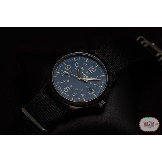 TRASER P67 OFFICER PRO GUNMETAL BLUE NATO - HERITAGE - HODINKY