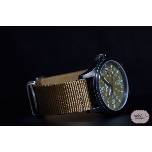 TRASER P67 OFFICER PRO GUNMETAL KHAKI NATO - HERITAGE - HODINKY