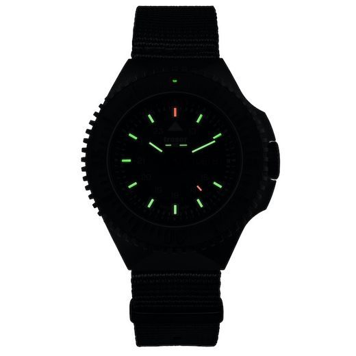 TRASER P69 BLACK STEALTH BLACK NATO - TACTICAL - HODINKY