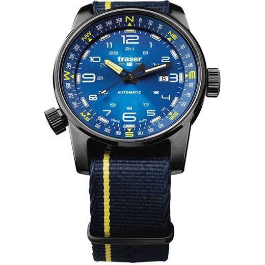 TRASER P68 PATHFINDER AUTOMATIC BLUE NATO - TACTICAL - HODINKY