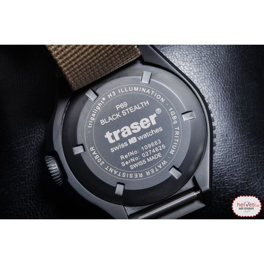 TRASER P69 BLACK STEALTH SAND NATO - TACTICAL - HODINKY