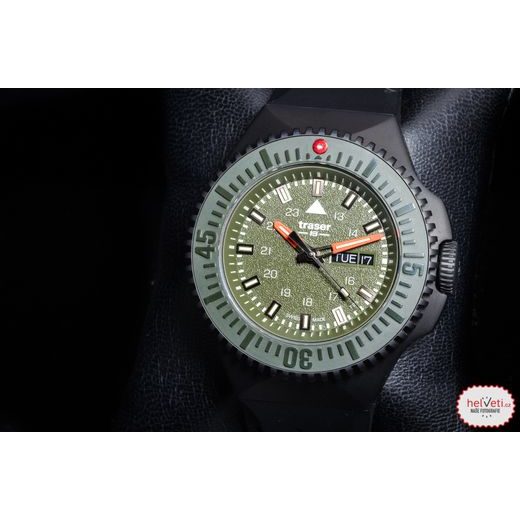 TRASER P69 BLACK STEALTH GREEN PRYŽ - TACTICAL - HODINKY